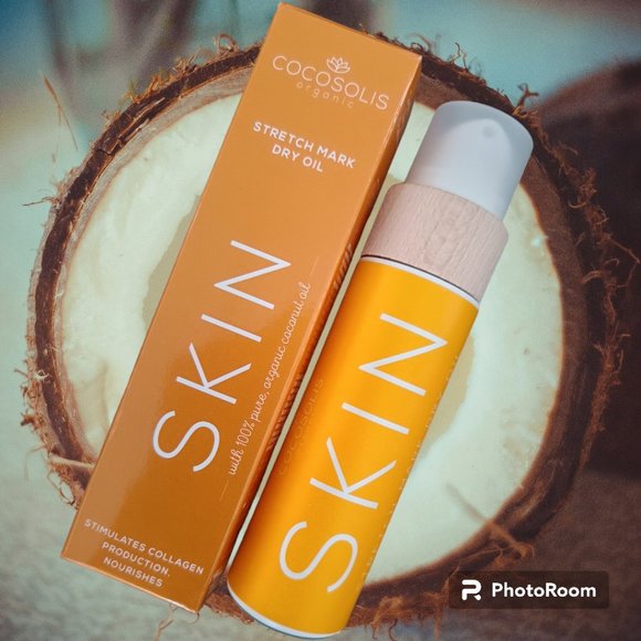 🍊COCOSOLIS SKIN Stretch Mark Dry Oil | Organic Anti Stretch Mark Oil Pregnancy - Picture 5 of 8